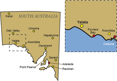 Yalata map