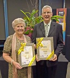 Cr Pat Chigwidden and Brian Doman - City of Victor Harbor