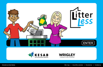 Litter Less website