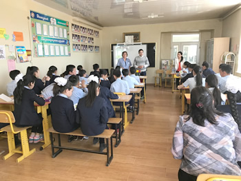 Area 9 School Ulaanbaatar adopts KESAB Wipe Out Waste and Litter Less programs