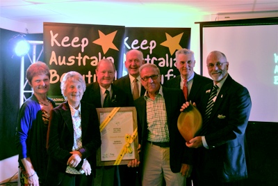 Barmera cleans up at the National Tidy Towns Awards.
